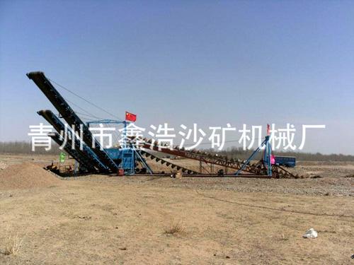 三传送挖沙船|挖沙船系列-青州市鑫浩砂矿机械厂